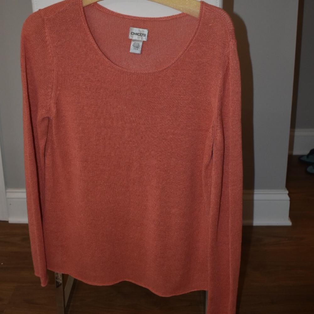 Chico's Pullover Long Sleeve Sweater Top